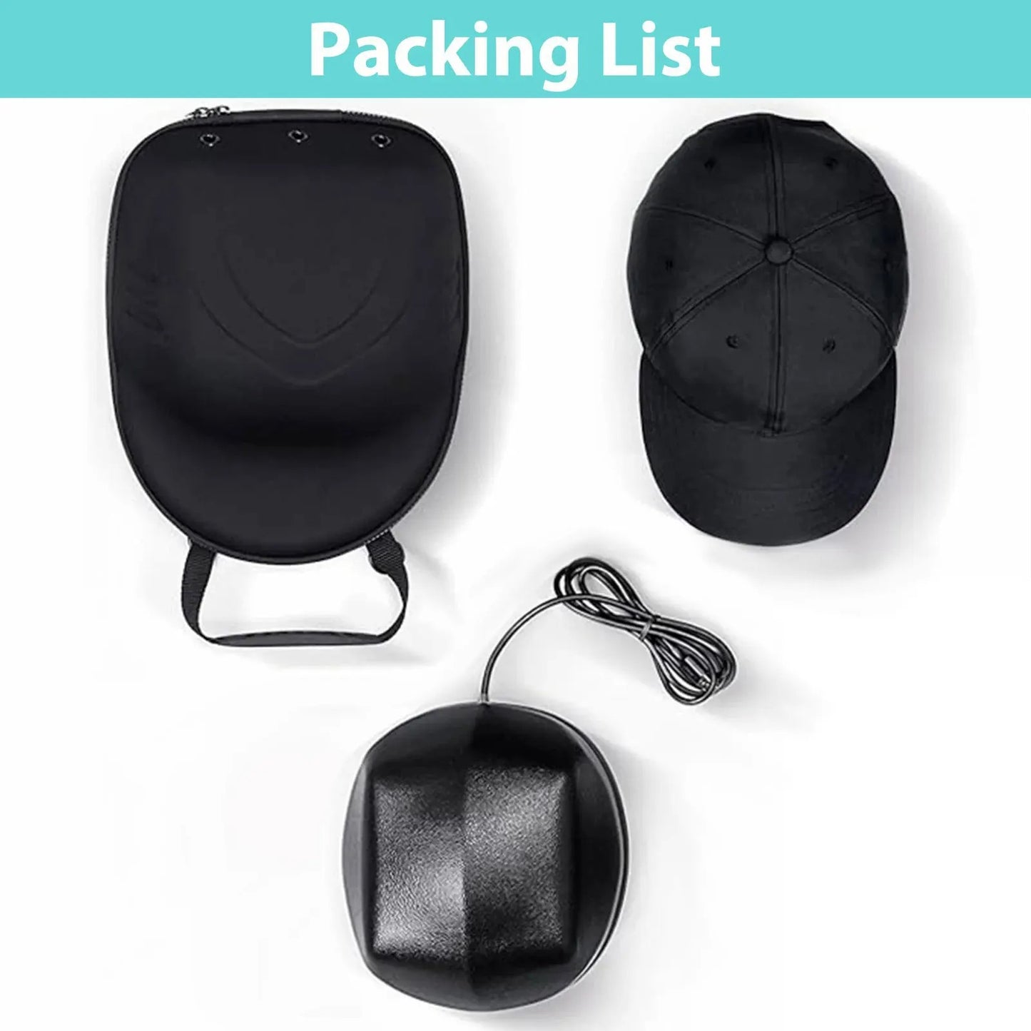 RenovaGlow Red LED, Laser Cap